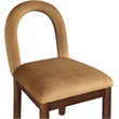 Meridian Furniture Conrad Saddle Velvet Dining Chair