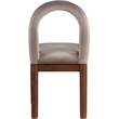 Meridian Furniture Conrad Taupe Velvet Dining Chair