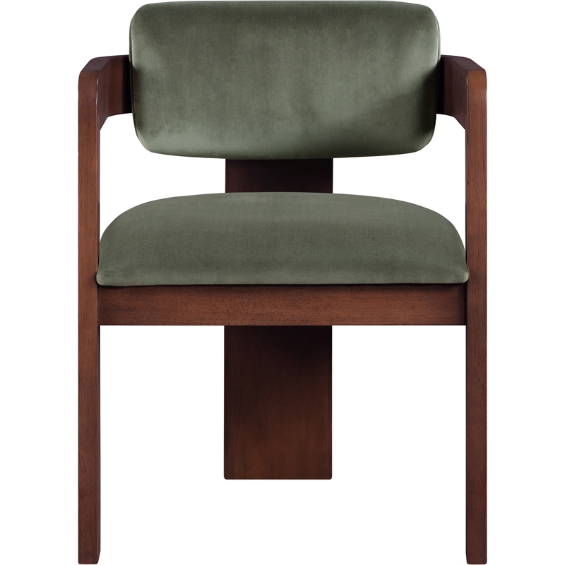 Meridian Furniture Sacha Green Velvet Dining Chair (Set of 2)