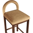Meridian Furniture Conrad Saddle Velvet Counter Stool