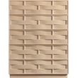 Meridian Furniture Weave Natural Oak Veneer Chest