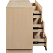 Meridian Furniture Weave Natural Oak Veneer Dresser