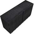 Meridian Furniture Scallop Black Oak Veneer Dresser