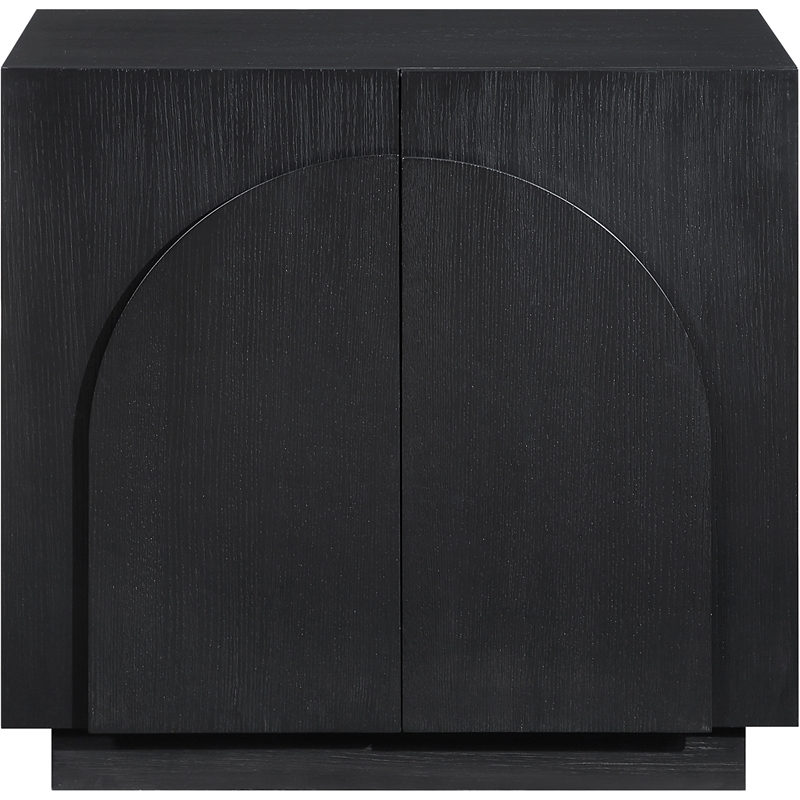 Meridian Furniture Navona Black Oak Veneer Sideboard/Buffet