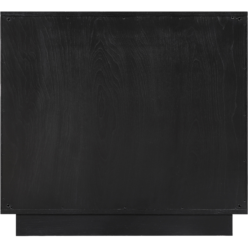 Meridian Furniture Navona Black Oak Veneer Sideboard/Buffet