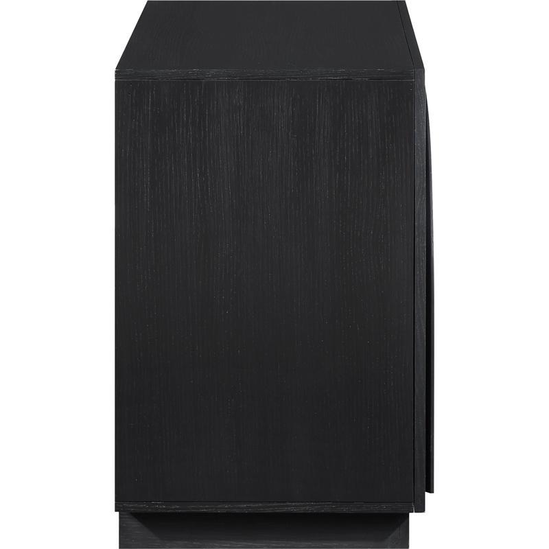 Meridian Furniture Navona Black Oak Veneer Sideboard/Buffet