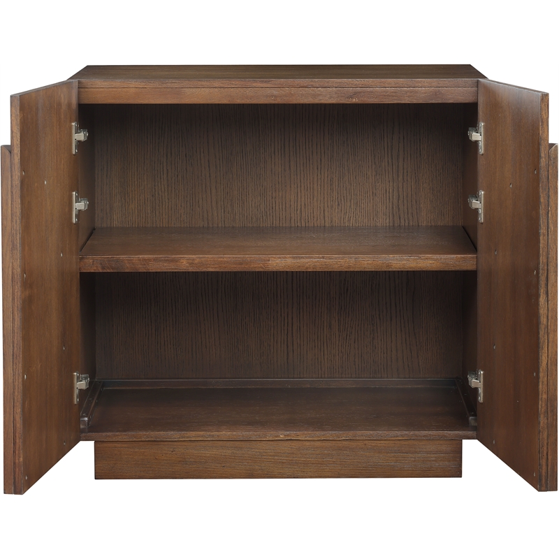 Meridian Furniture Navona Brown Oak Veneer Sideboard/Buffet