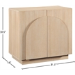 Meridian Furniture Navona Natural Oak Veneer Sideboard/Buffet