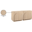 Meridian Furniture Navona Natural Oak Veneer Sideboard/Buffet