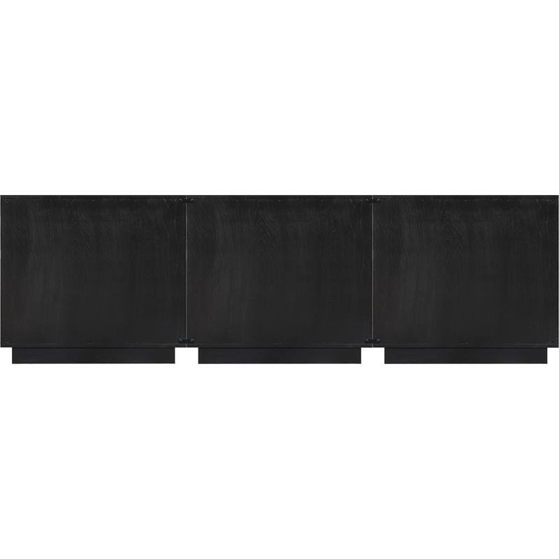 Meridian Furniture Navona Black Oak Veneer Sideboard/Buffet