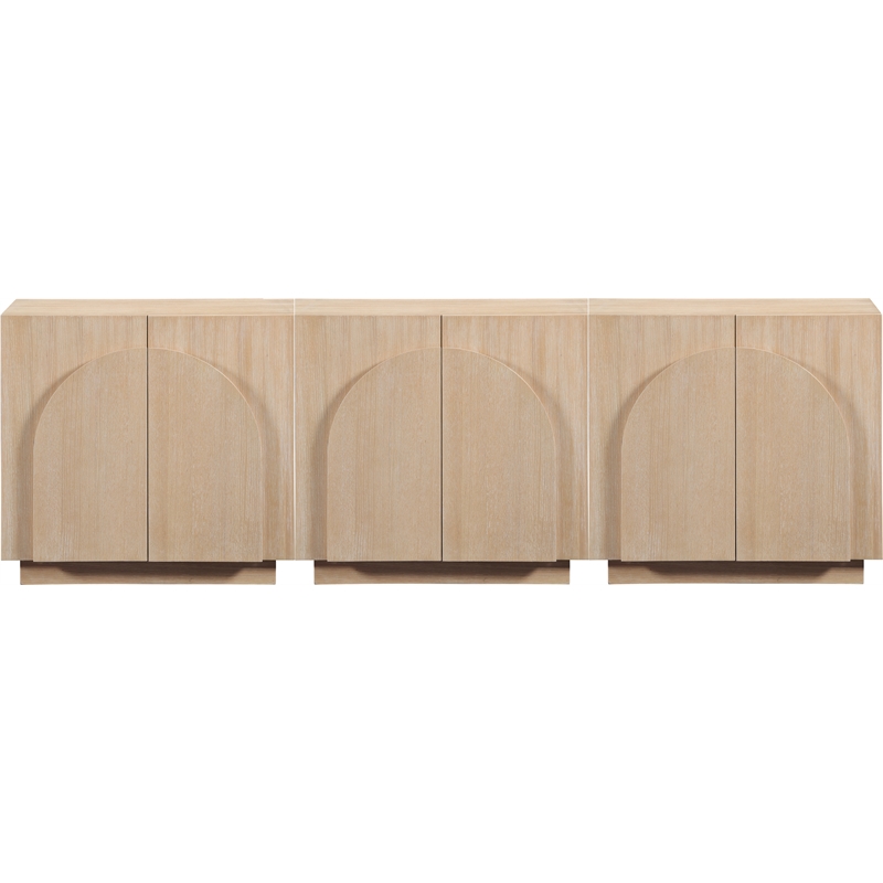 Meridian Furniture Navona Natural Oak Veneer Sideboard/Buffet