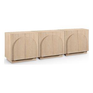 Meridian Furniture Navona Natural Oak Veneer Sideboard/Buffet