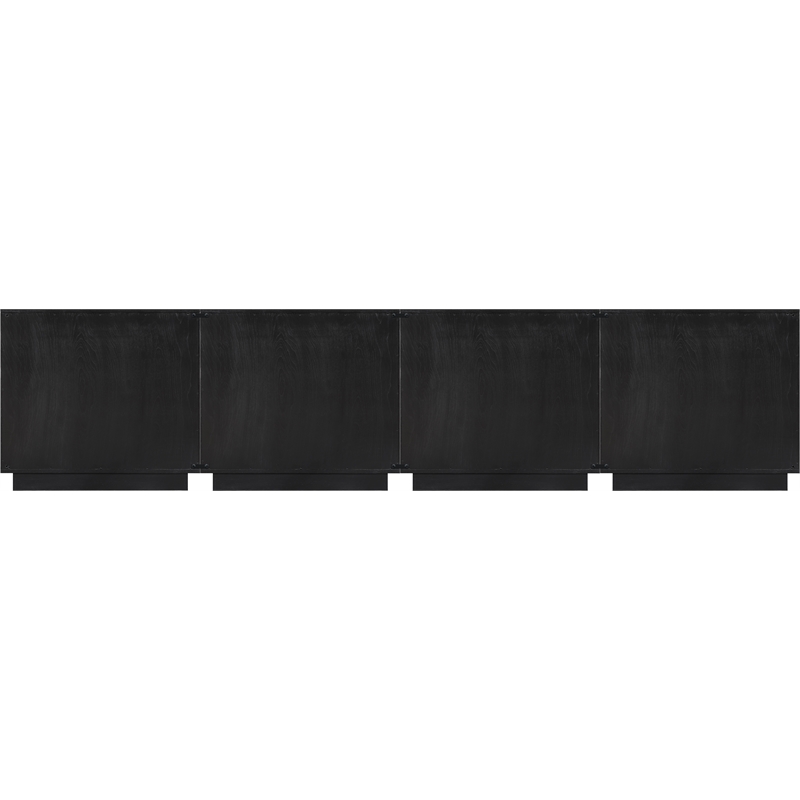 Meridian Furniture Navona Black Oak Veneer Sideboard/Buffet