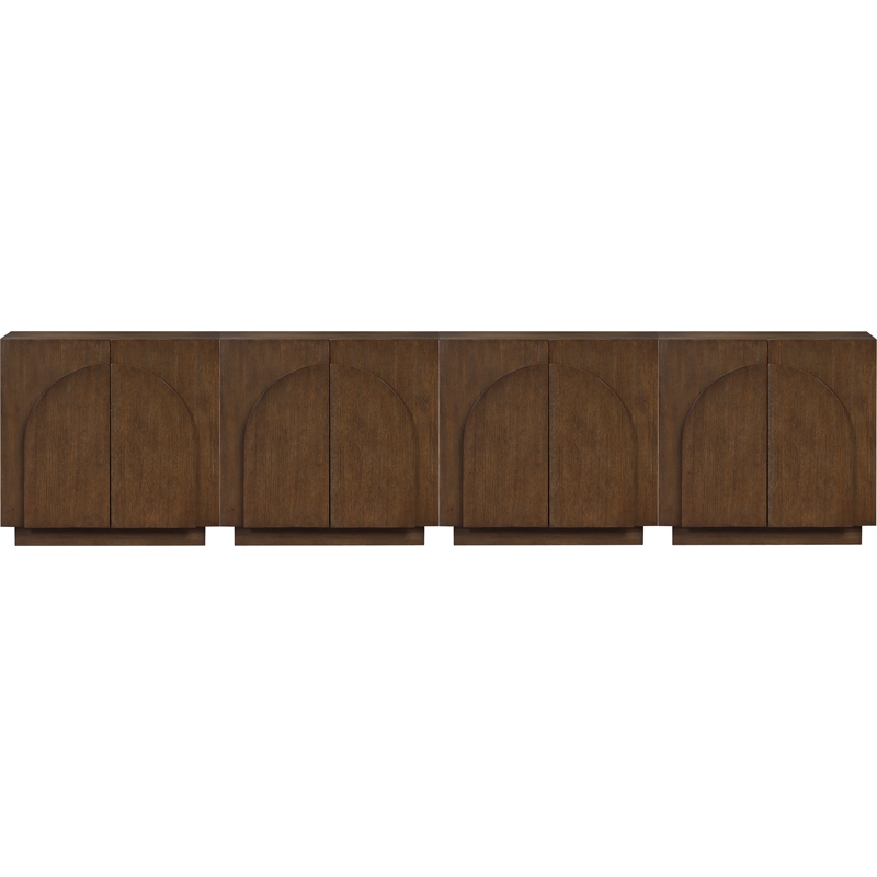 Meridian Furniture Navona Brown Oak Veneer Sideboard/Buffet