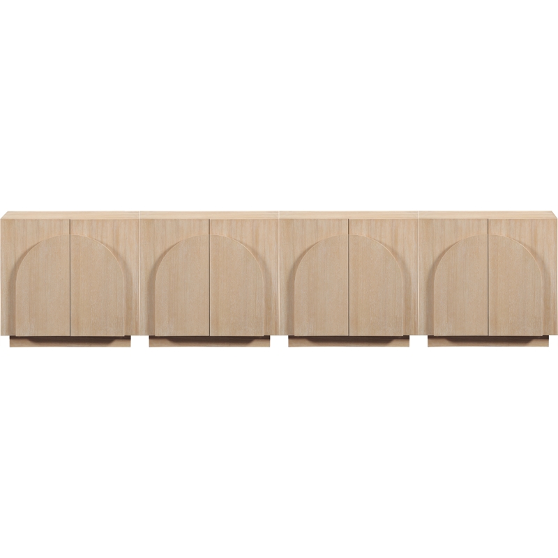 Meridian Furniture Navona Natural Oak Veneer Sideboard/Buffet