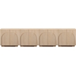 Meridian Furniture Navona Natural Oak Veneer Sideboard/Buffet