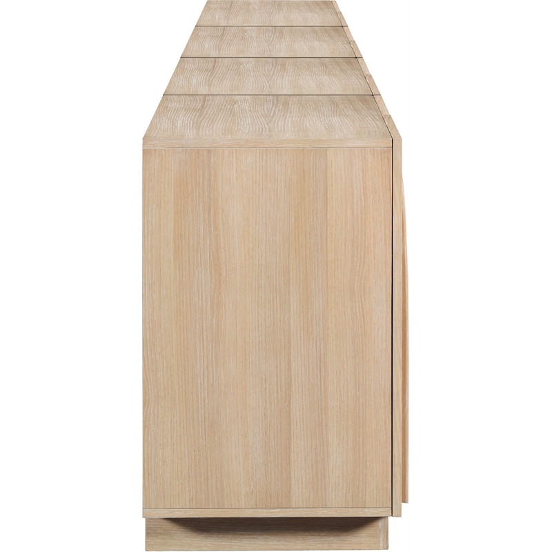 Meridian Furniture Navona Natural Oak Veneer Sideboard/Buffet