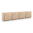 Meridian Furniture Navona Natural Oak Veneer Sideboard/Buffet