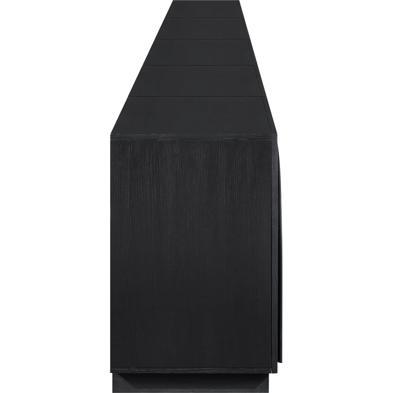 Meridian Furniture Navona Black Oak Veneer Sideboard/Buffet