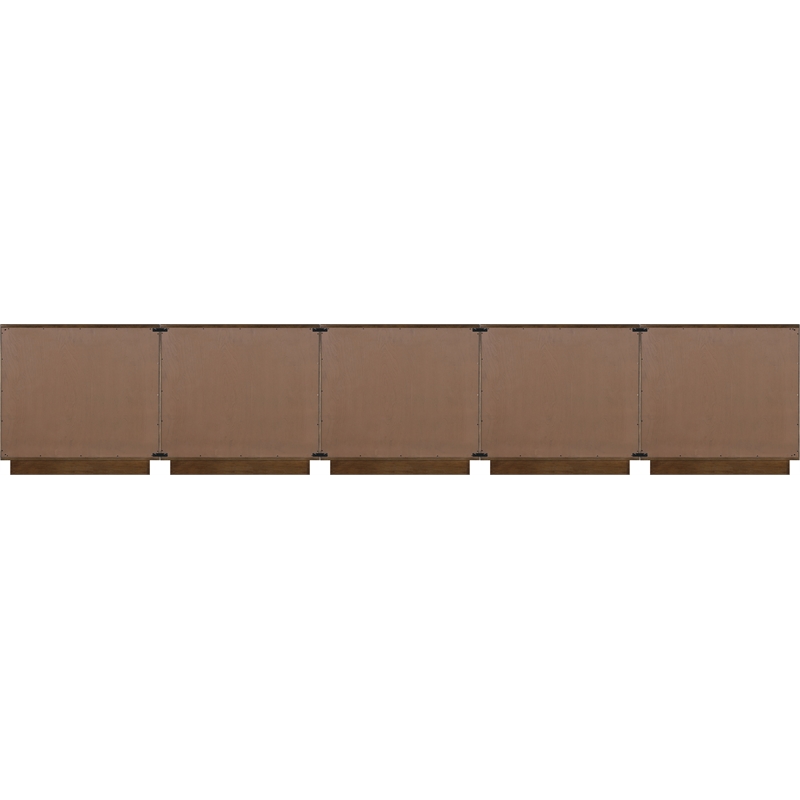 Meridian Furniture Navona Brown Oak Veneer Sideboard/Buffet
