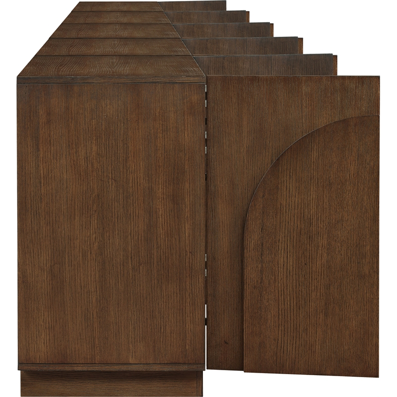Meridian Furniture Navona Brown Oak Veneer Sideboard/Buffet