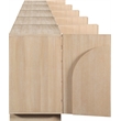 Meridian Furniture Navona Natural Oak Veneer Sideboard/Buffet