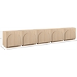 Meridian Furniture Navona Natural Oak Veneer Sideboard/Buffet