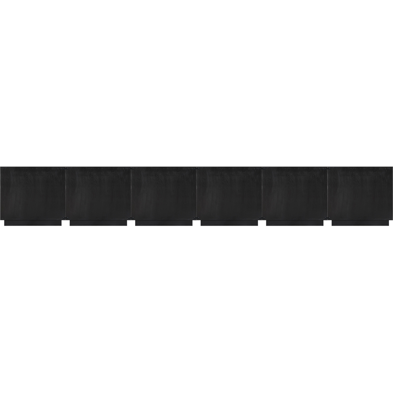 Meridian Furniture Navona Black Oak Veneer Sideboard/Buffet