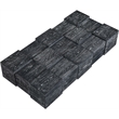 Meridian Furniture Anzio Black Oak Veneer Coffee Table