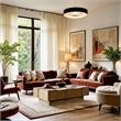 Meridian Furniture Anzio Natural Oak Veneer Coffee Table