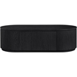 Meridian Furniture Moana Black Wood Storage Coffee Table
