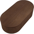 Meridian Furniture Moana Brown Wood Storage Coffee Table