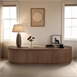 Meridian Furniture Moana Brown Wood Storage Coffee Table