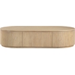 Meridian Furniture Moana Natural Wood Storage Coffee Table