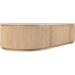 Meridian Furniture Moana Natural Wood Storage Coffee Table