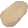 Meridian Furniture Moana Natural Wood Storage Coffee Table