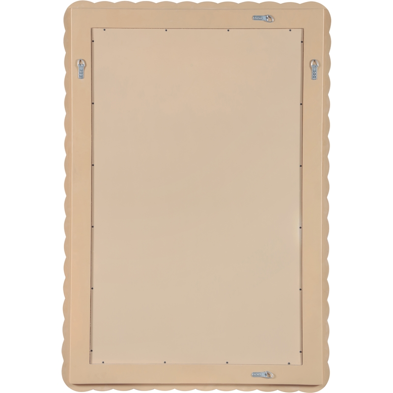 Meridian Furniture Revolve Natural Oak Veneer Mirror