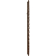 Meridian Furniture Revolve Brown Oak Veneer Mirror