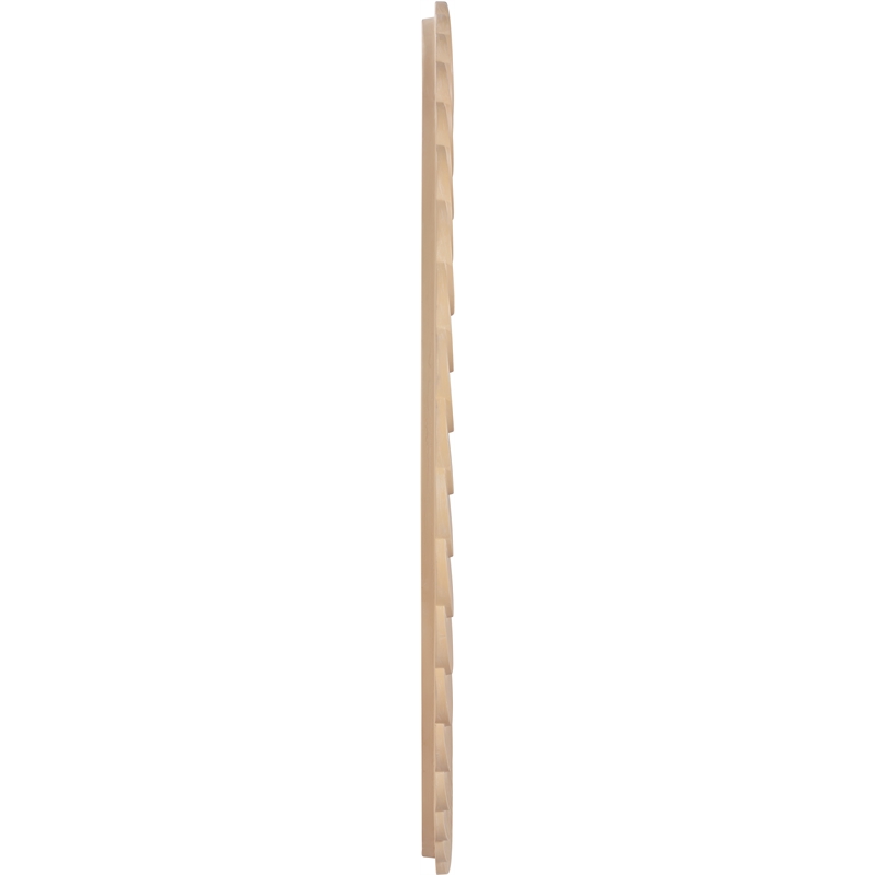 Meridian Furniture Revolve Natural Oak Veneer Mirror