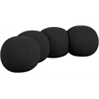 Meridian Furniture Apollo Black Boucle Fabric Bench