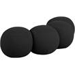 Meridian Furniture Apollo Black Boucle Fabric Bench