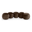 Meridian Furniture Apollo Brown Velvet Bench