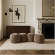 Meridian Furniture Apollo Taupe Velvet Bench
