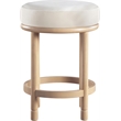 Meridian Furniture Monette Cream Velvet Counter Stool