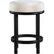 Meridian Furniture Monette Cream Velvet Counter Stool