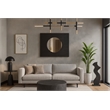 Meridian Furniture Optic Black Oak Mirror