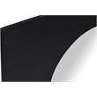 Meridian Furniture Optic Black Oak Mirror