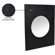 Meridian Furniture Optic Black Oak Mirror