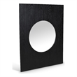 Meridian Furniture Optic Black Oak Mirror