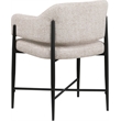 Meridian Furniture Dame Beige Polyester Dining Chair (Set of 2)